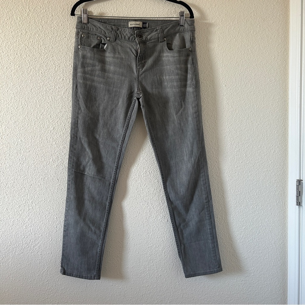 Anchor Blue est.81 Super Skinny Iris Jeans Everyday casual Gray Women’s 11 Short